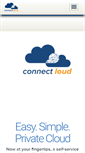 Mobile Screenshot of connectloud.com